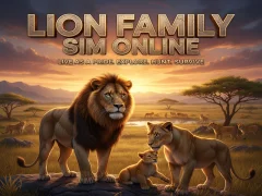 Jwèt Lion Family Sim Online sou entènèt
