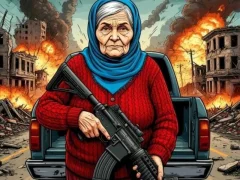 Jwèt Grandma with machine-gun: Apocalypsis sou entènèt