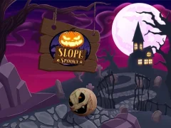Jwèt Slope Spooky sou entènèt
