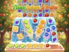 Jwèt Tiles: Collect 3 fruits sou entènèt