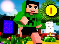 Jwèt Block Craft Jumping sou entènèt