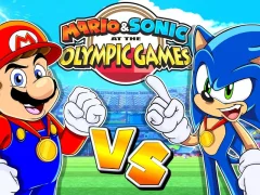 Jwèt Super Mario and Sonic sou entènèt