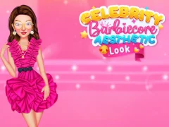 Jwèt Celebrity BarbieCore Aesthetic Look sou entènèt