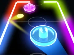 Jwèt Glow Hockey HD sou entènèt