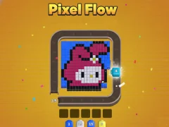 Jwèt Pixel Flow sou entènèt