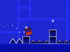Jwèt Geometry Jump Dash sou entènèt