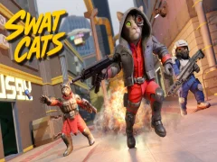 Jwèt SWAT Cats Shooter sou entènèt