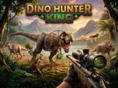 Jwèt Dino Hunter King sou entènèt