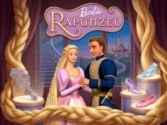 Jwèt Barbie Rapunzel sou entènèt