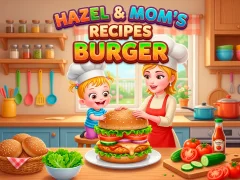 Jwèt Hazel & Mom's Recipes Burger sou entènèt