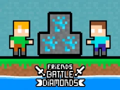 Jwèt Friends Battle Diamonds sou entènèt