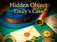 Jwèt Hidden Object Emily's Case sou entènèt