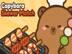 Jwèt Capybara Skewer Match sou entènèt