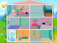 Jwèt Toca Boca Interior Design sou entènèt
