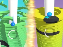 Jwèt Stack Ball Helix sou entènèt