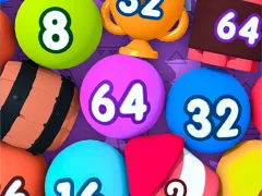 Jwèt Bubble Merge 2048 sou entènèt