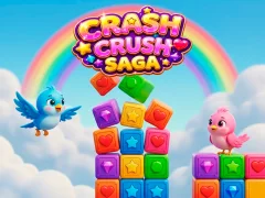 Jwèt Crash Crush Saga sou entènèt