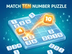 Jwèt Match Ten Number Puzzle sou entènèt