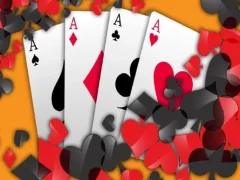 Jwèt Cards: Klondike Solitaire sou entènèt