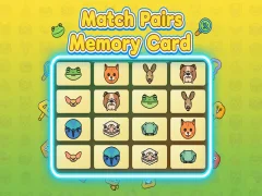 Jwèt Match Pairs Memory Card sou entènèt