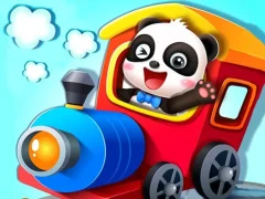 Jwèt Baby Panda Train Driver sou entènèt