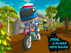 Jwèt Trial 2 Player Moto Racing sou entènèt