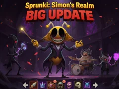 Jwèt Sprunki: Simon’s Realm Big Update sou entènèt