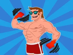Jwèt Muscle race games body run 3d sou entènèt