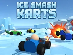 Jwèt Ice Smash Karts sou entènèt