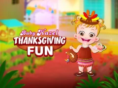 Jwèt Baby Hazel. Thanksgiving fun sou entènèt