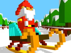 Jwèt Sliding Santa Clause sou entènèt