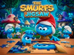 Jwèt The Smurfs Jigsaw sou entènèt