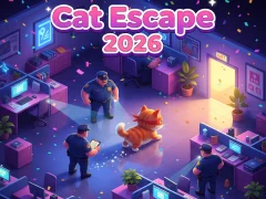Jwèt Cat Escape 2026 sou entènèt