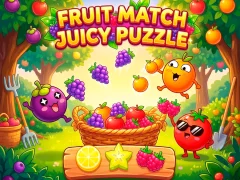 Jwèt Fruit Match Juicy Puzzle sou entènèt
