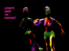 Jwèt Lizard Lady vs Herself sou entènèt