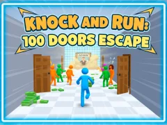 Jwèt Knock and Run. 100 Doors Escape sou entènèt