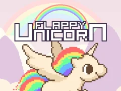 Jwèt Flappy Unicorn sou entènèt