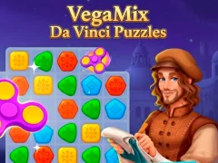 Jwèt VegaMix Da Vinci Puzzles sou entènèt