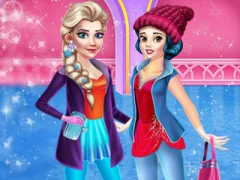 Jwèt Princess Winter Activities sou entènèt