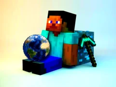 Jwèt Mineblock Earth Survival sou entènèt