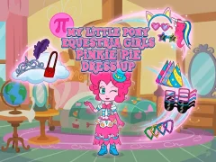 Jwèt My little pony Equestria Girls Pinkie Pie Dress Up sou entènèt