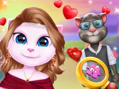 Jwèt Kitty Couple Lovely Valentine sou entènèt