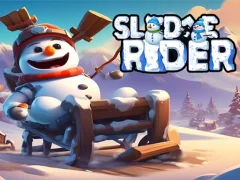 Jwèt Christmas Sledge Rider 3D sou entènèt