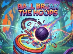 Jwèt Ball Break The Hoops sou entènèt