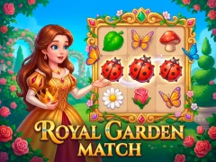 Jwèt Royal Garden Match sou entènèt