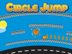 Jwèt Circle Jump sou entènèt