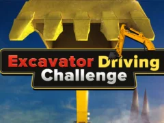 Jwèt Excavator Driving Challenge sou entènèt