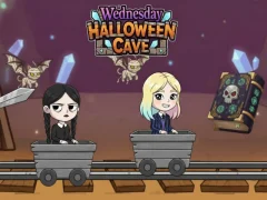 Jwèt Wednesday Halloween Cave sou entènèt