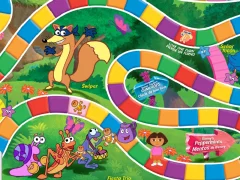 Jwèt Dora The explorer Edition Dora's Candy Land sou entènèt