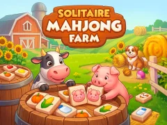 Jwèt Solitaire Mahjong Farm sou entènèt